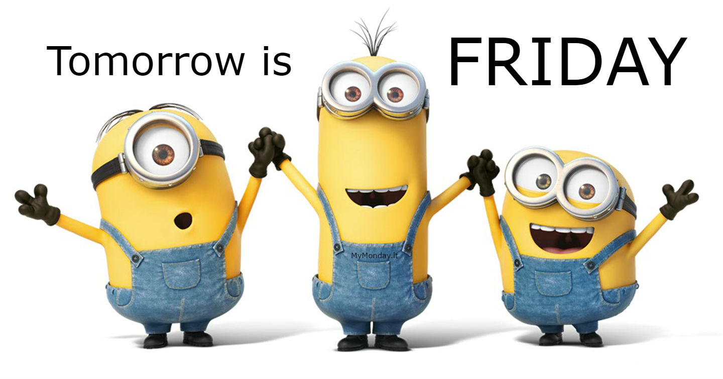 Tomorrow is Friday - mymonday.lt